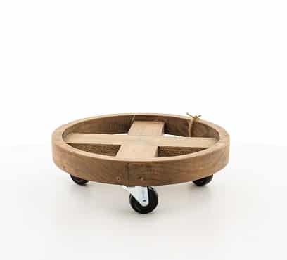 מעמד עציצים עם גלגלים – לפי מידה