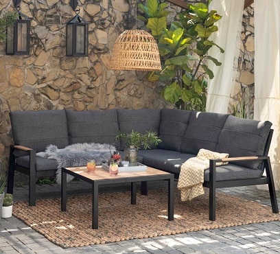 מערכת ישיבה פינתית דגם פנמה