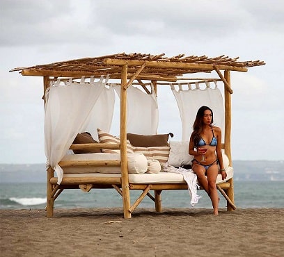 מיטת רביצה מפוארת דגם בורה בורה