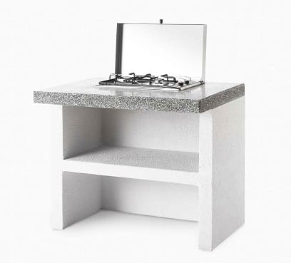 יחידת כירת גז למטבח אבן