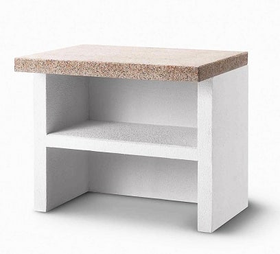 יחידת שולחן עבודה למטבח אבן