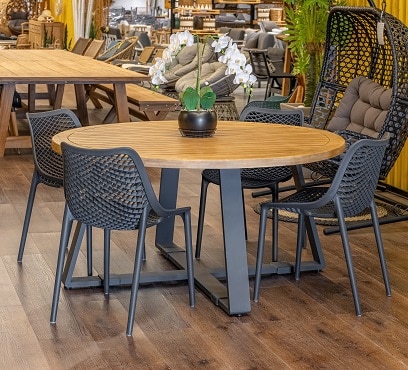 שולחן מרסיי בשילוב 4 פרייד