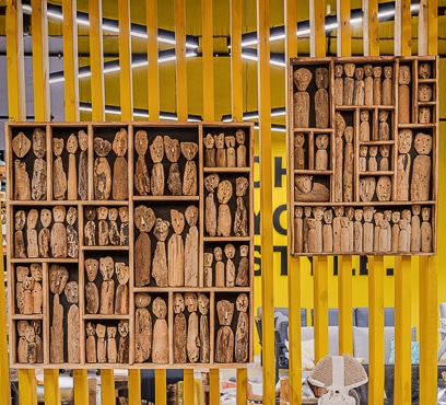 דקו קיר מעוצב עץ סחף – 4 מידות