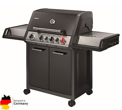 גריל גז מונרו פרו 4 IK שחור טורבו