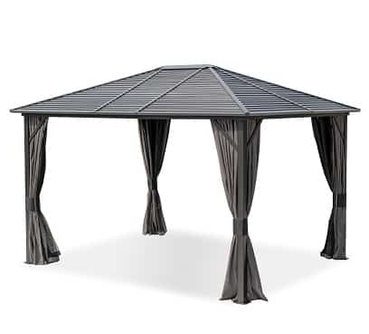 גזיבו אלומיניום דגם קנזס 3X4 מטר