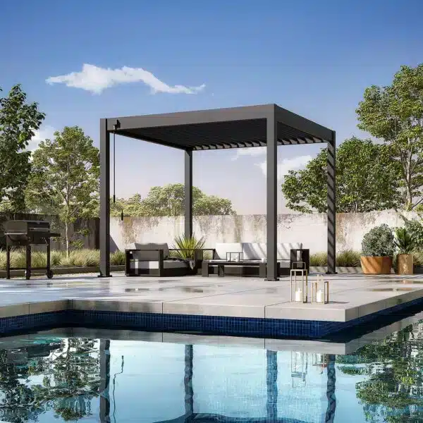 פרגולה אלומיניום דגם נאו 3X3 גג נפתח