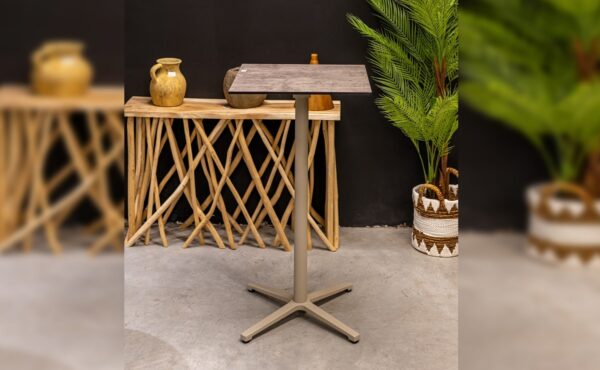 שולחן בר טאפאס מרובע