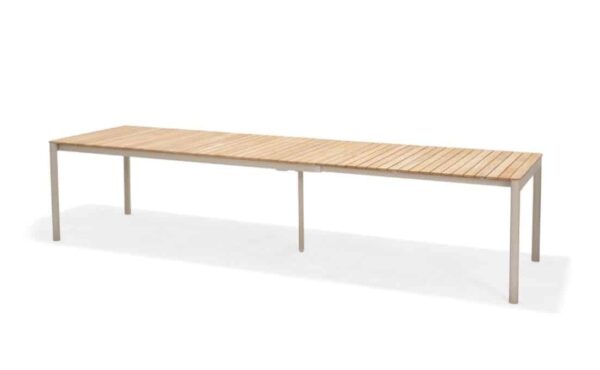 שולחן טיק נפתח דו שלבי דגם טופז