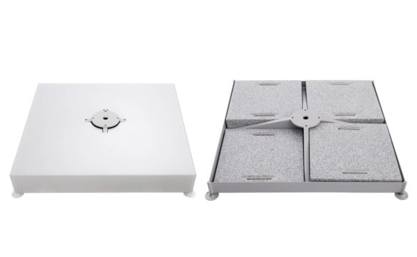 בסיס מתכת כללי עם מילוי 8 יח’ גרניט