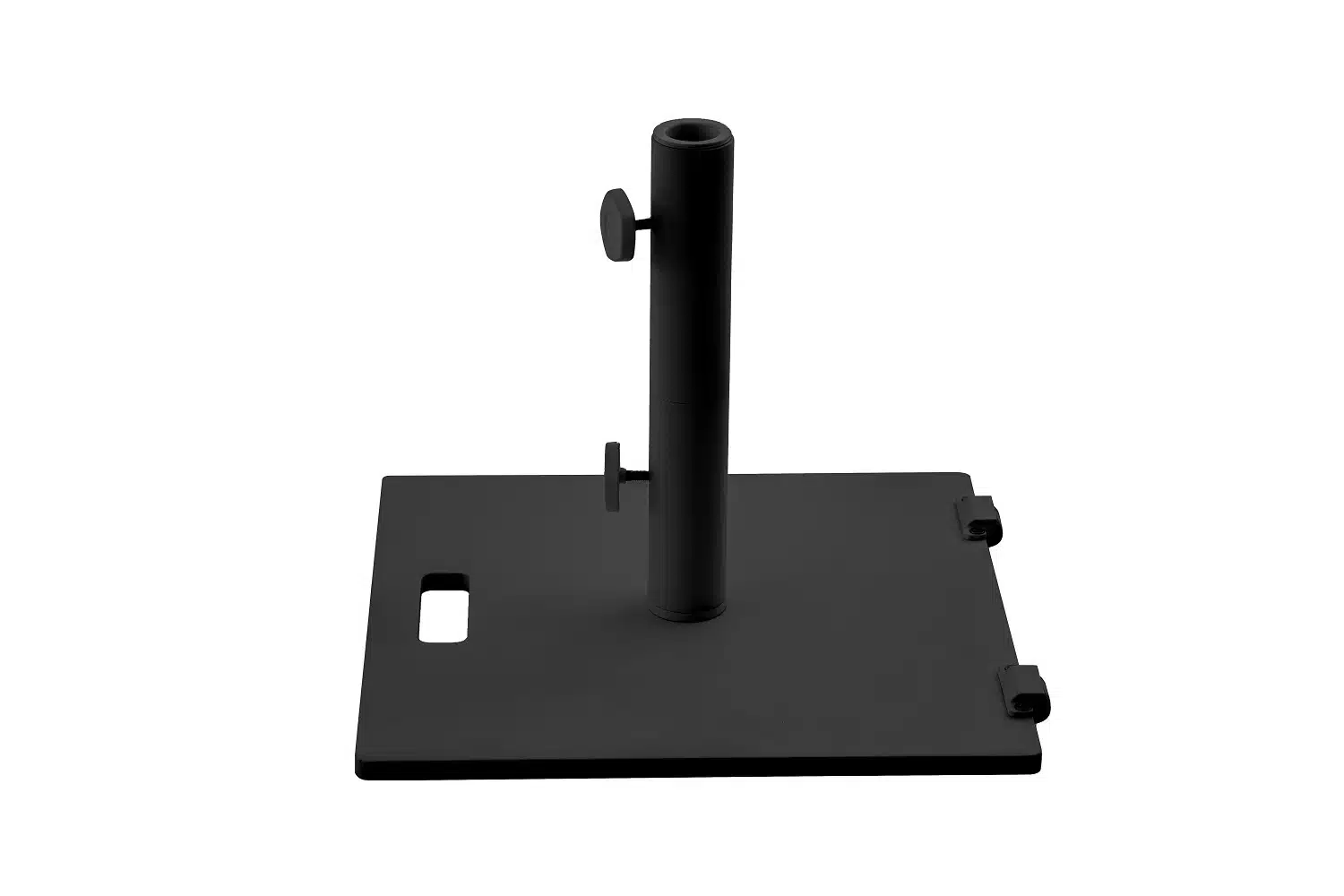 בסיס מתכת מעוצב דו גלגלי – 30 ק”ג