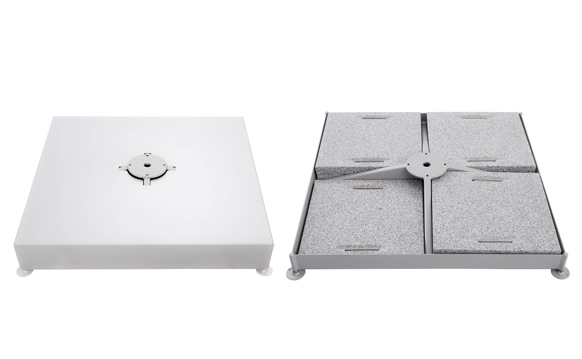 בסיס מתכת כללי עם מילוי 8 יח’ גרניט