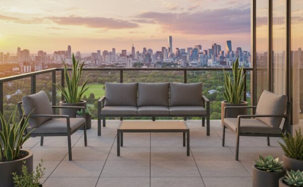 מערכת ישיבה אלומיניום נאו תלת