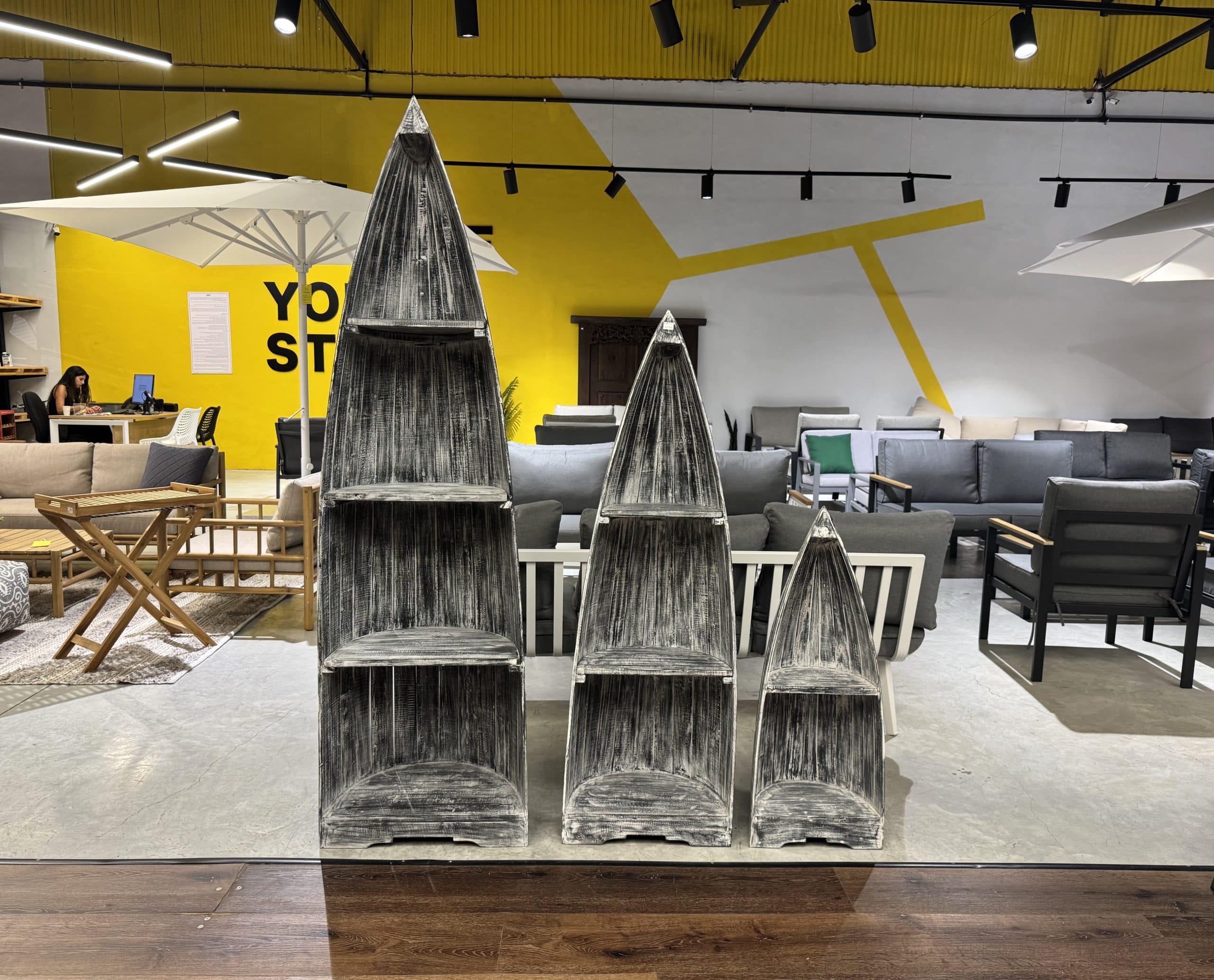 3 מעמדי סירה קאנו