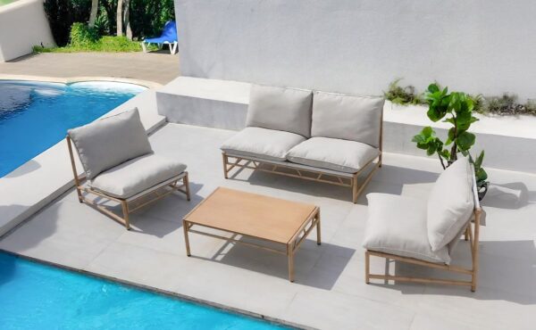 מערכת ישיבה אלומיניום דגם בונגו דו