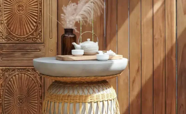 שולחן בטון מעוצב דגם בונדיק