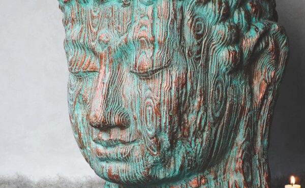 פסל ראש בודהה גדול