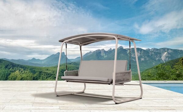 נדנדת רביצה אלומיניום דגם אלורה